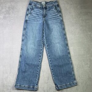 L.L.Bean Jeans Womens 6 Tall Blue Classic Fit Straight Leg Comfort Stretch Denim